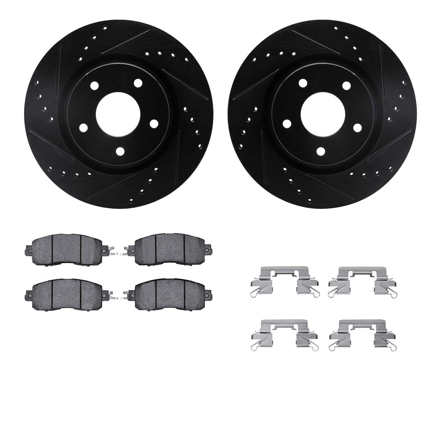 Dynamic Friction Company Disc Brake Kit 8512-67122