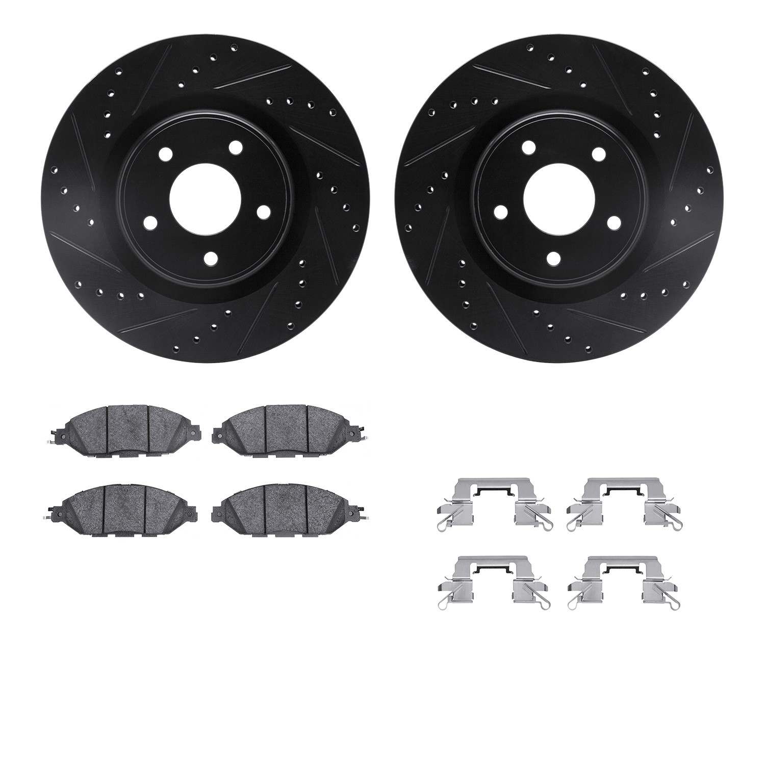 Dynamic Friction Company Disc Brake Kit 8512-67125