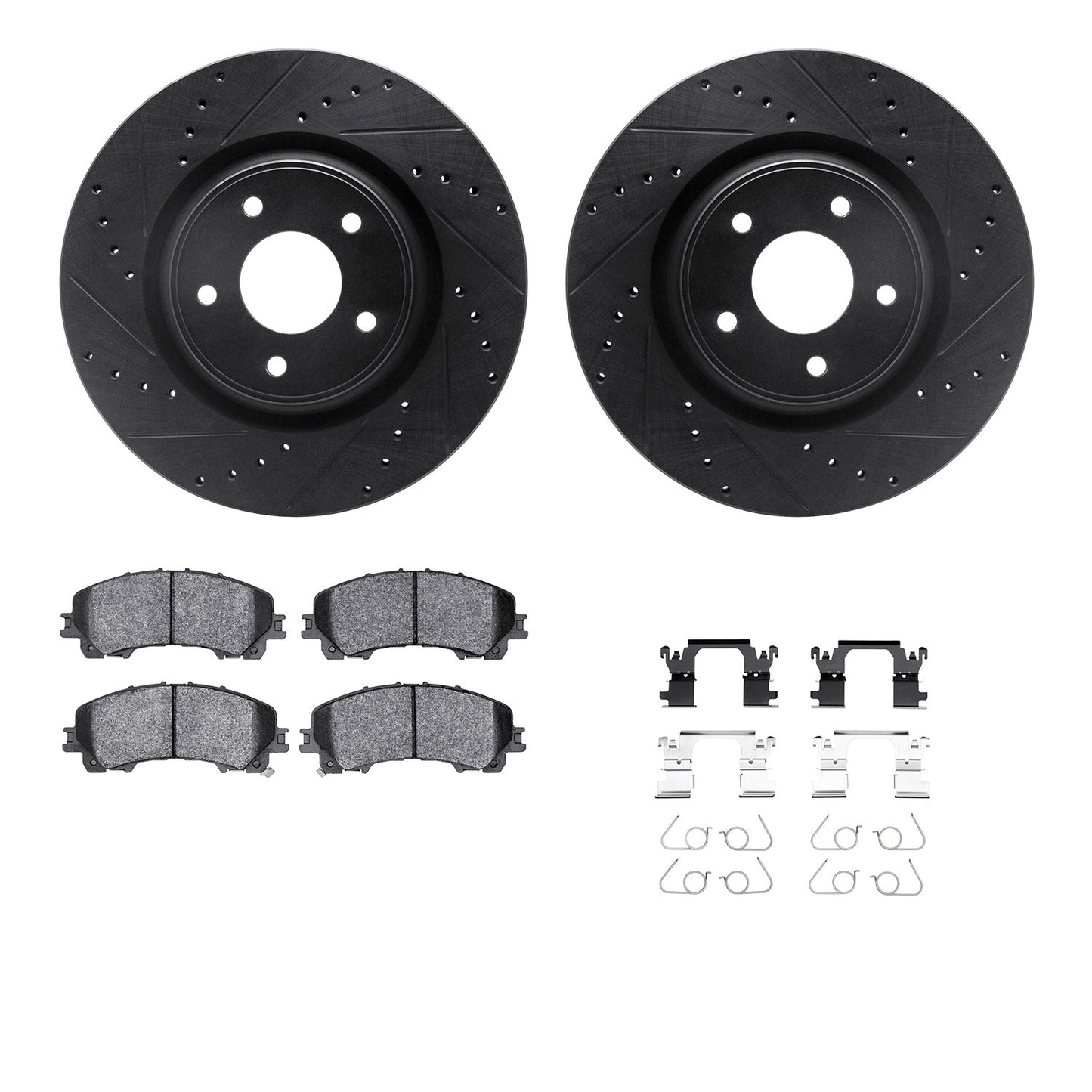 Dynamic Friction Company Disc Brake Kit 8512-67128