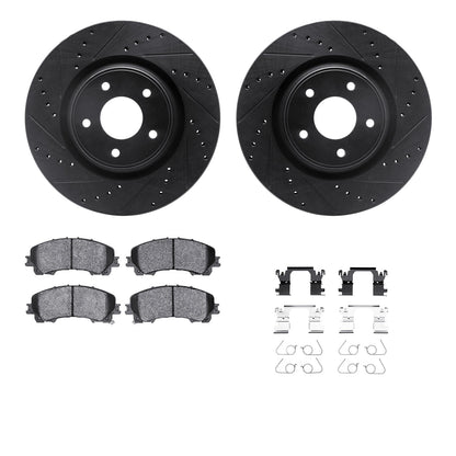 Dynamic Friction Company Disc Brake Kit 8512-67128