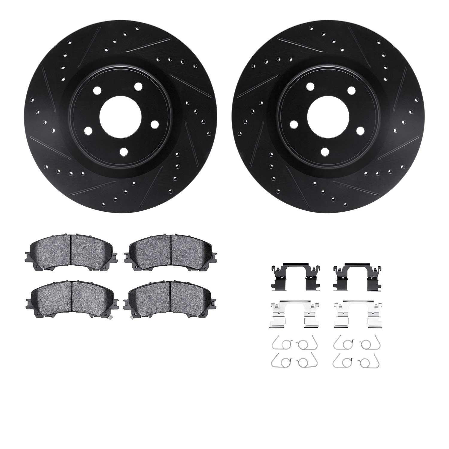 Dynamic Friction Company Disc Brake Kit 8512-67129