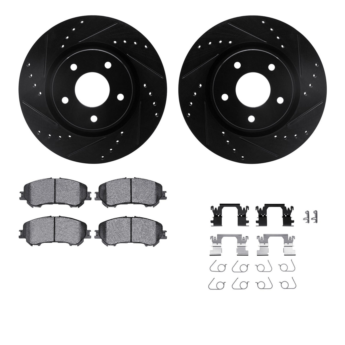 Dynamic Friction Company Disc Brake Kit 8512-67130