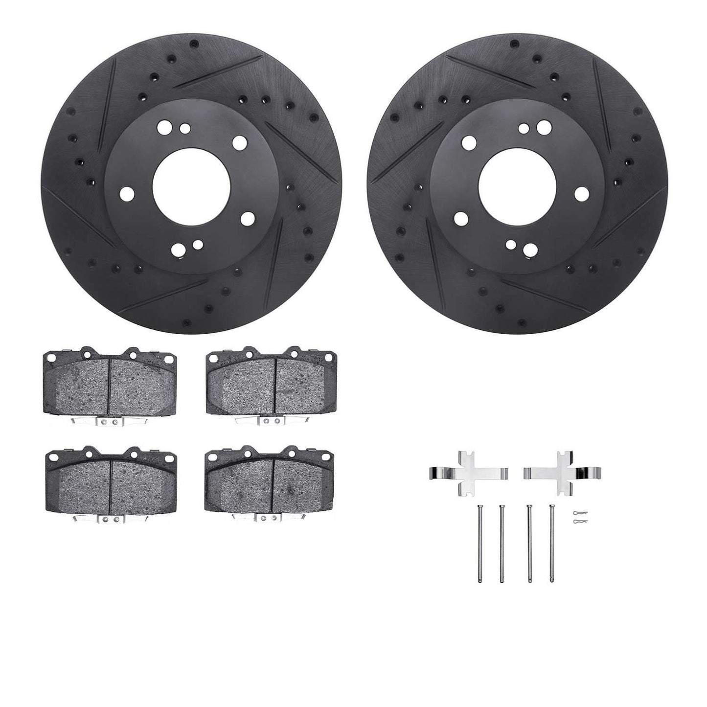 Dynamic Friction Company Disc Brake Kit 8512-67133