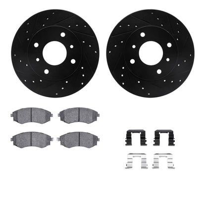 Dynamic Friction Company Disc Brake Kit 8512-67224