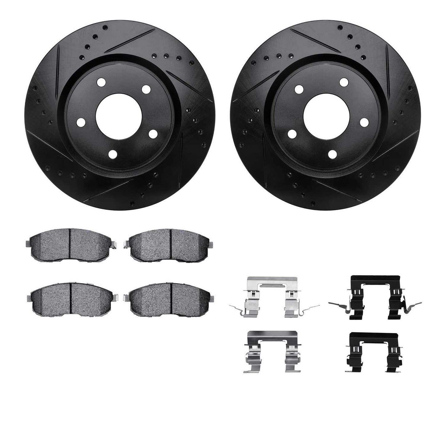 Dynamic Friction Company Disc Brake Kit 8512-67388