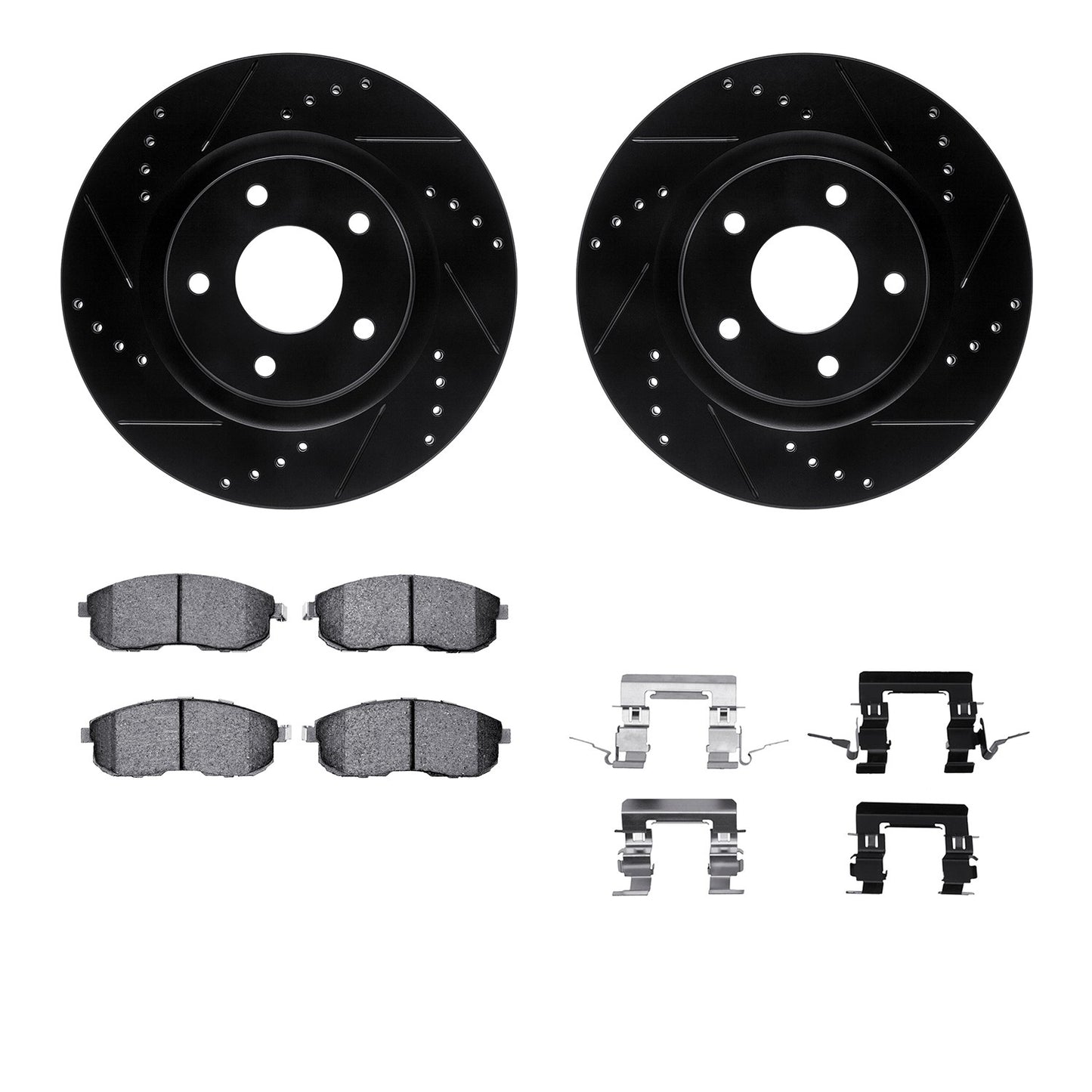 Dynamic Friction Company Disc Brake Kit 8512-67500