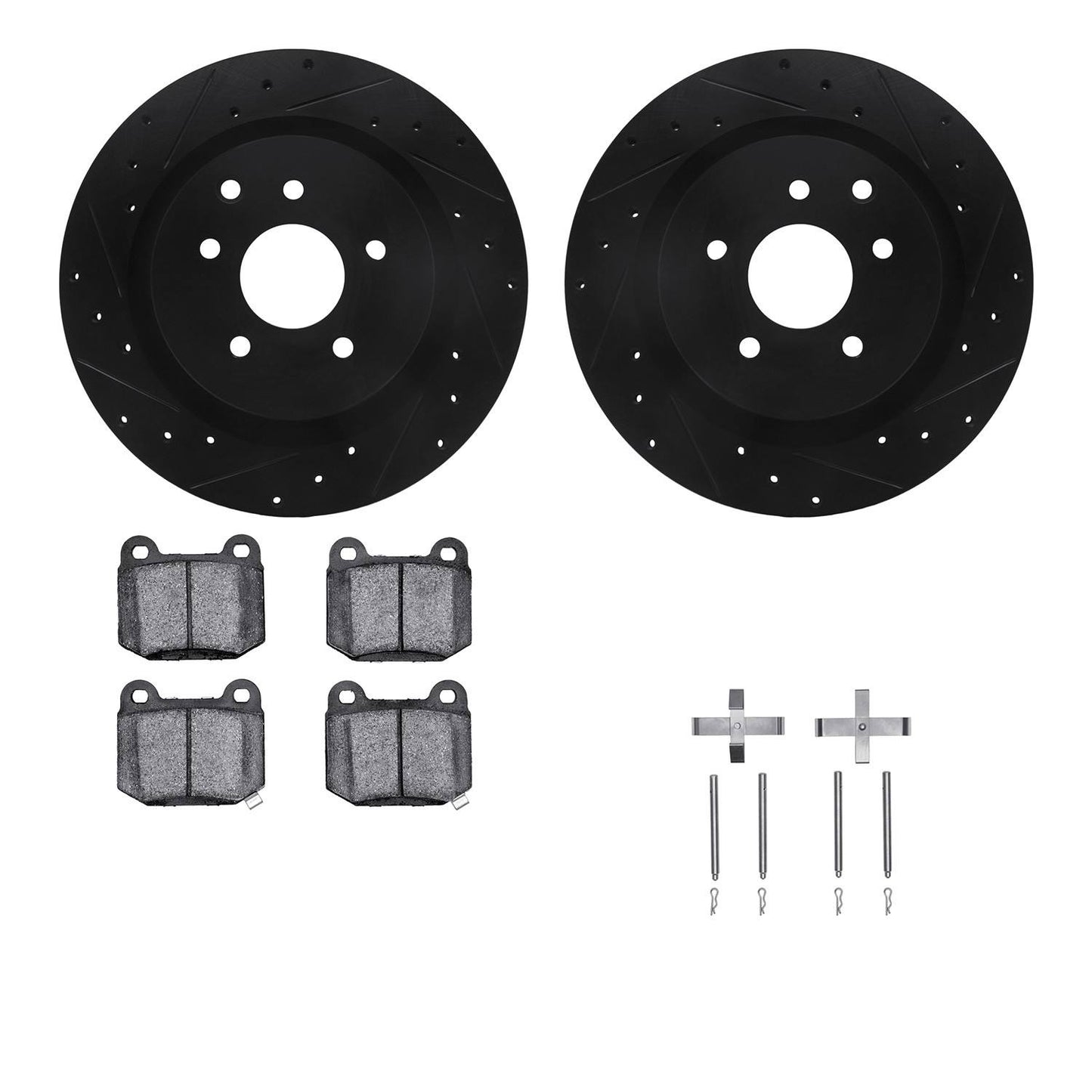 Dynamic Friction Company Disc Brake Kit 8512-68009