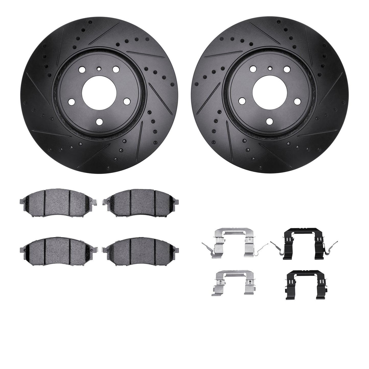 Dynamic Friction Company Disc Brake Kit 8512-68010