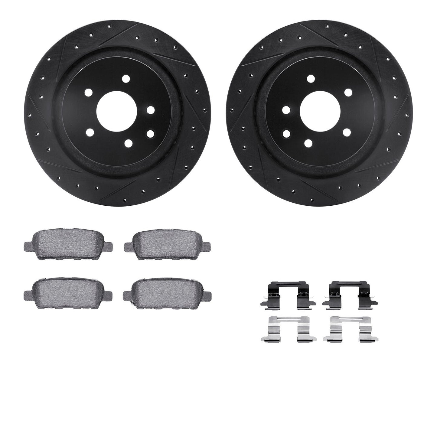 Dynamic Friction Company Disc Brake Kit 8512-68011