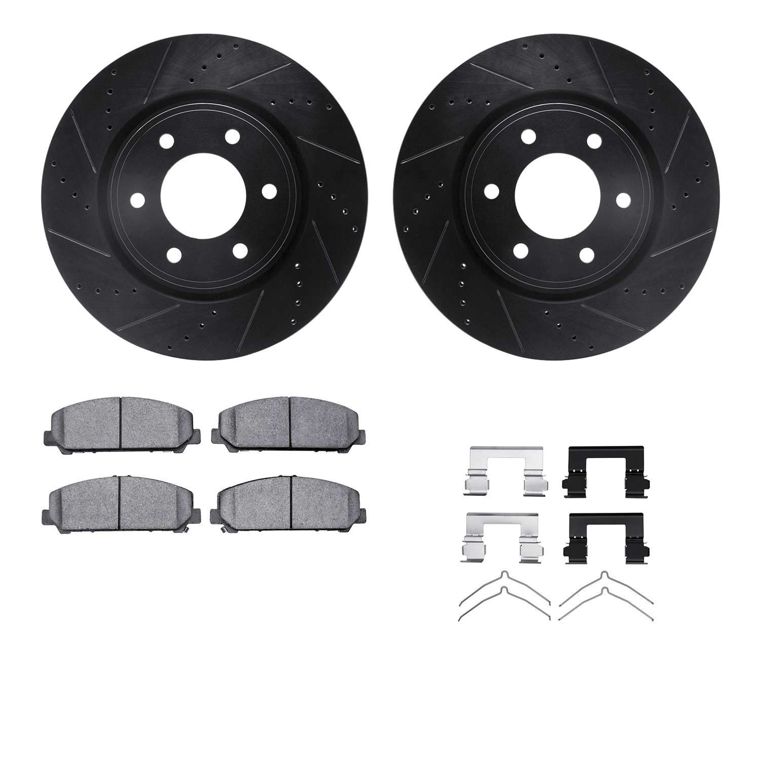 Dynamic Friction Company Disc Brake Kit 8512-68018