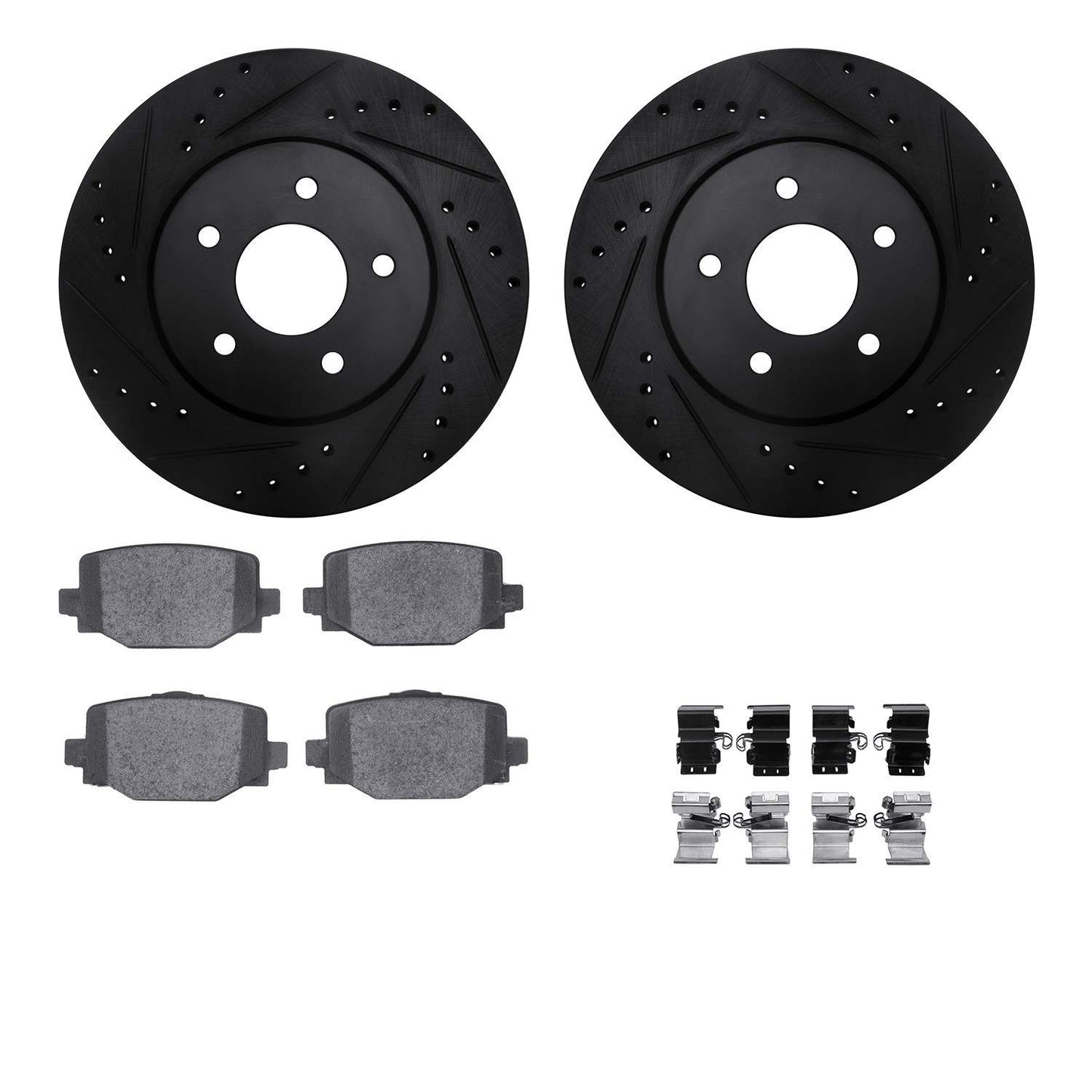Dynamic Friction Company Disc Brake Kit 8512-68020