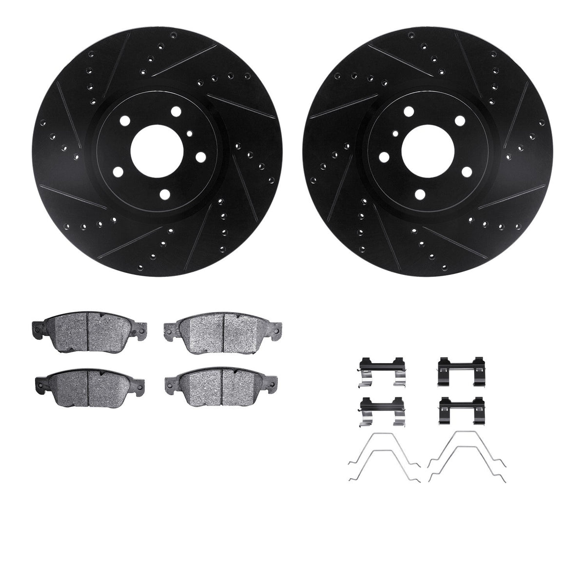 Dynamic Friction Company Disc Brake Kit 8512-68059