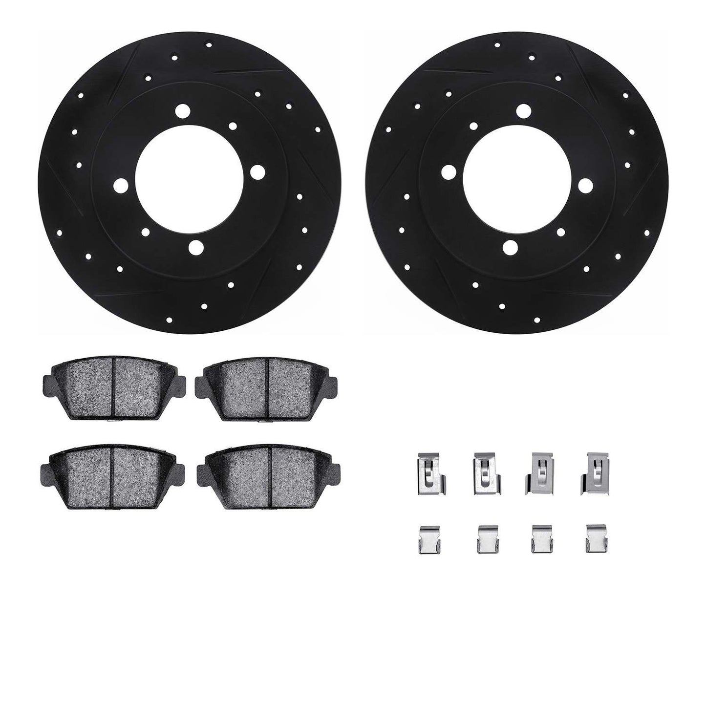Dynamic Friction Company Disc Brake Kit 8512-72017