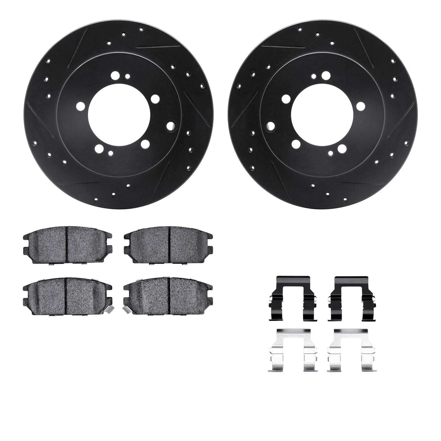 Dynamic Friction Company Disc Brake Kit 8512-72027