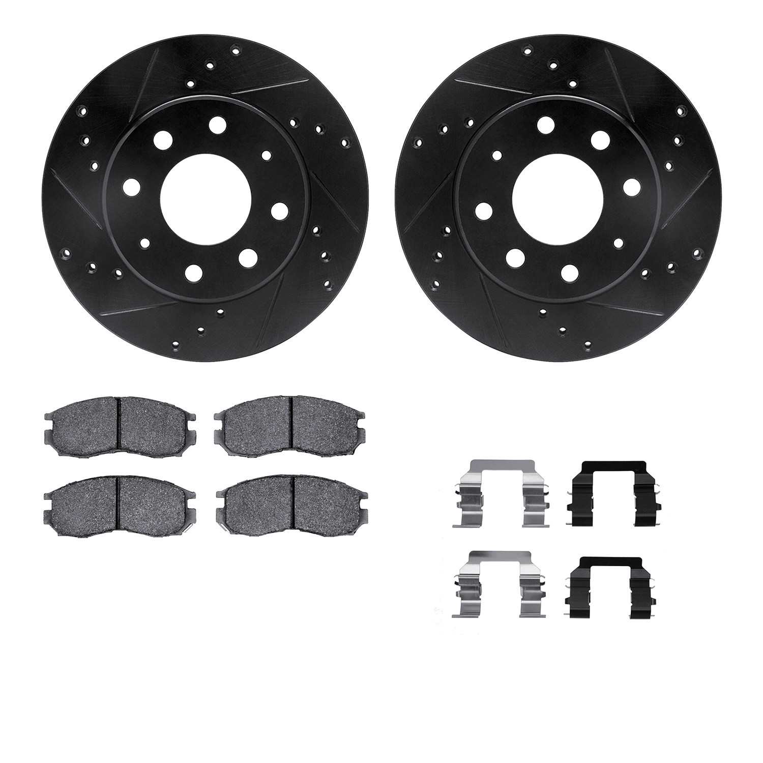 Dynamic Friction Company Disc Brake Kit 8512-72034