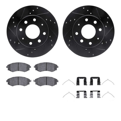 Dynamic Friction Company Disc Brake Kit 8512-72036