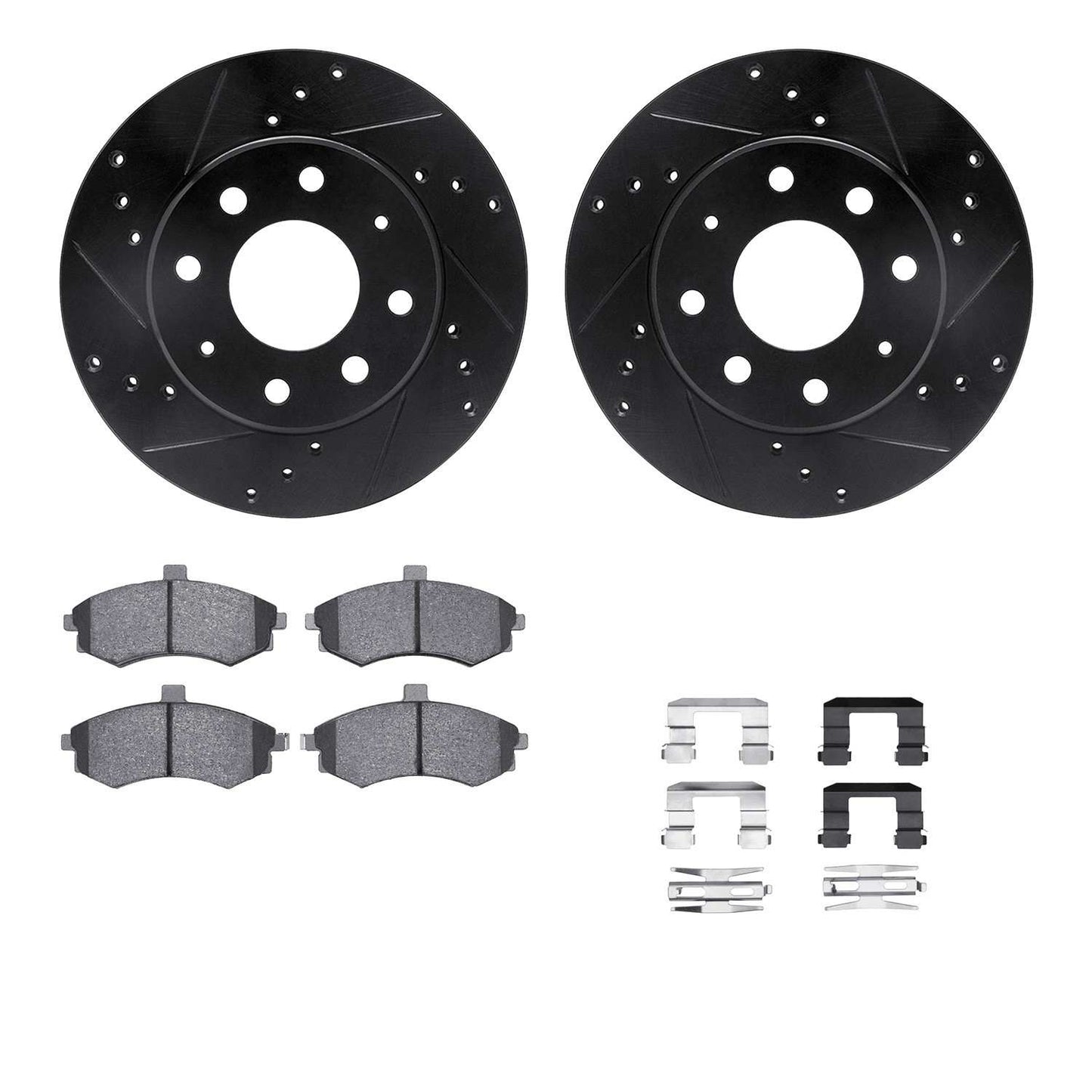 Dynamic Friction Company Disc Brake Kit 8512-72039