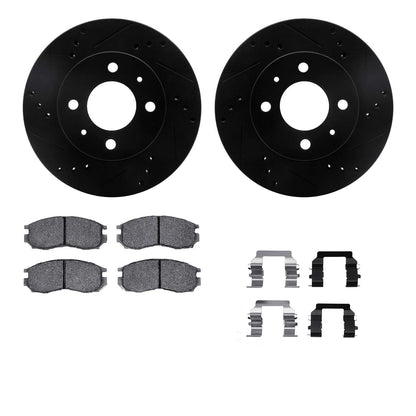 Dynamic Friction Company Disc Brake Kit 8512-72040