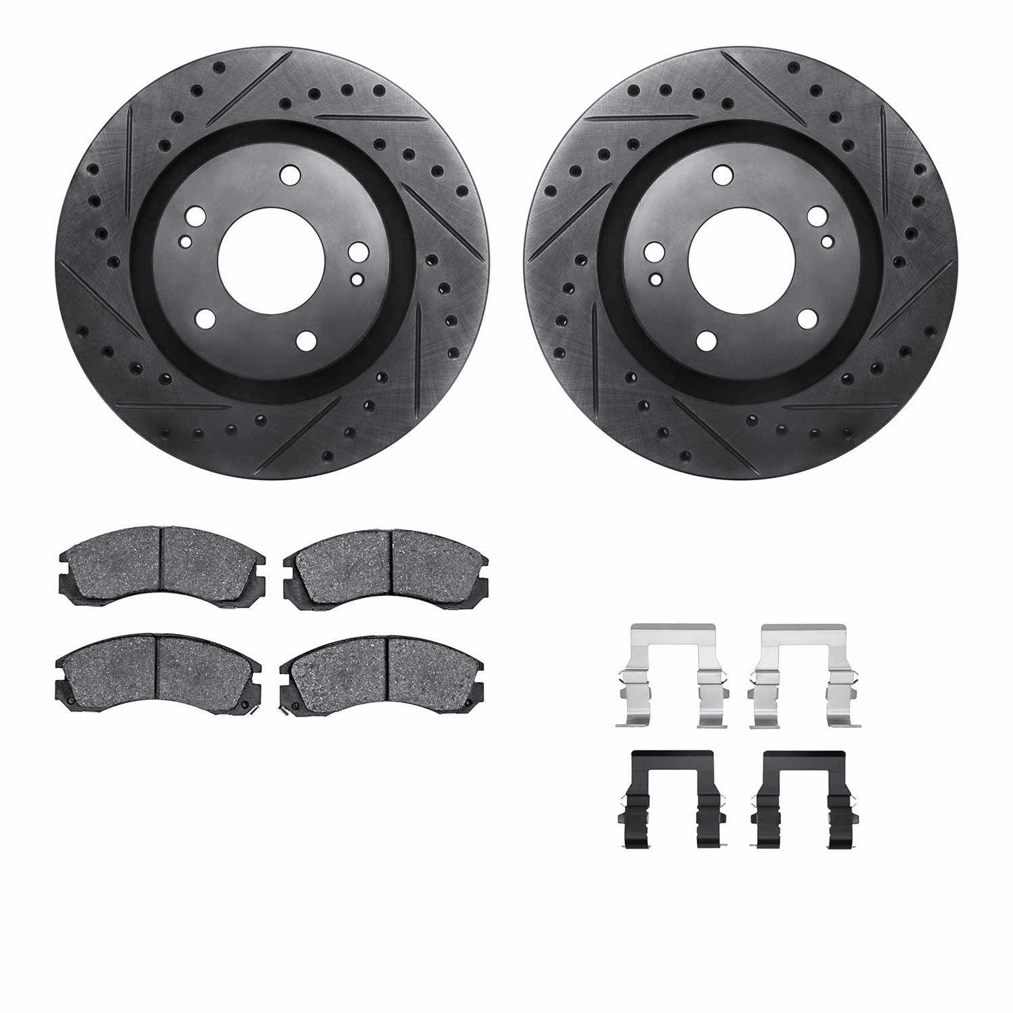 Dynamic Friction Company Disc Brake Kit 8512-72045