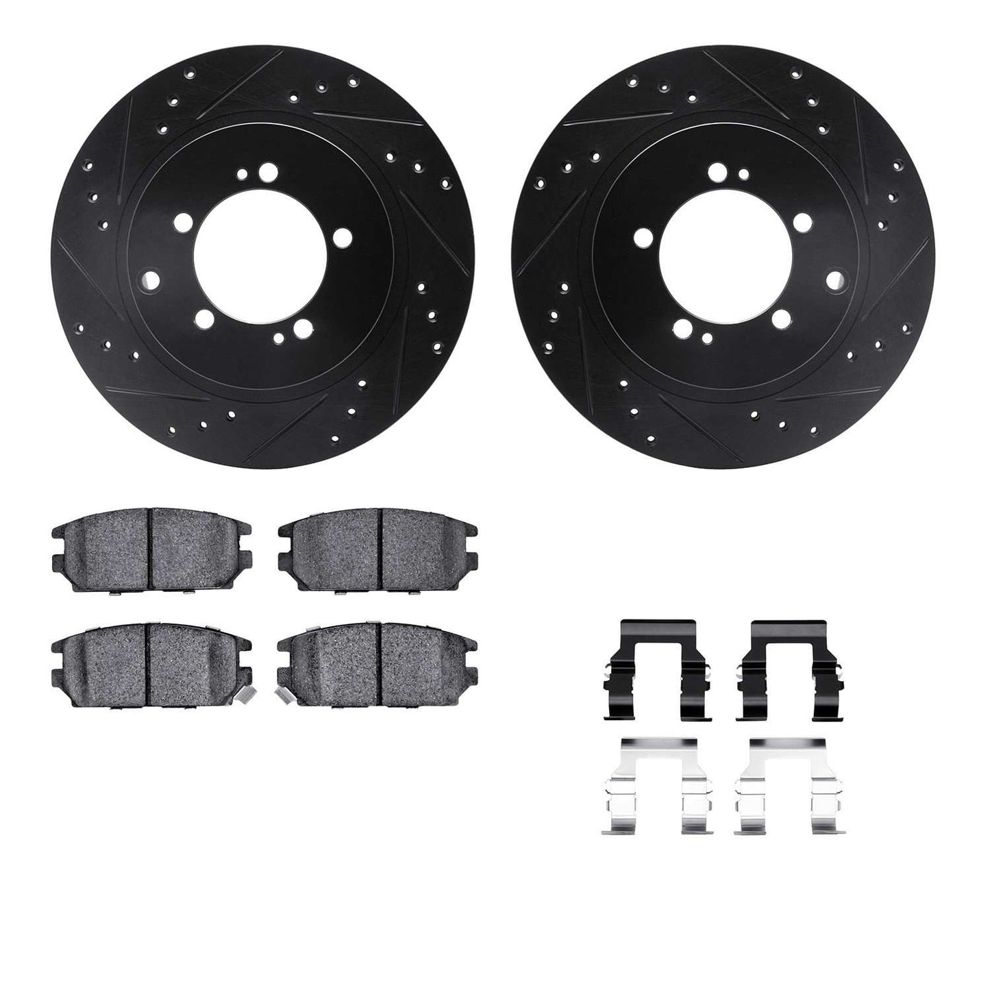 Dynamic Friction Company Disc Brake Kit 8512-72054