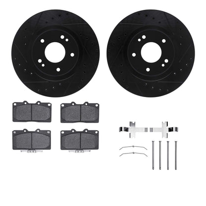 Dynamic Friction Company Disc Brake Kit 8512-72055