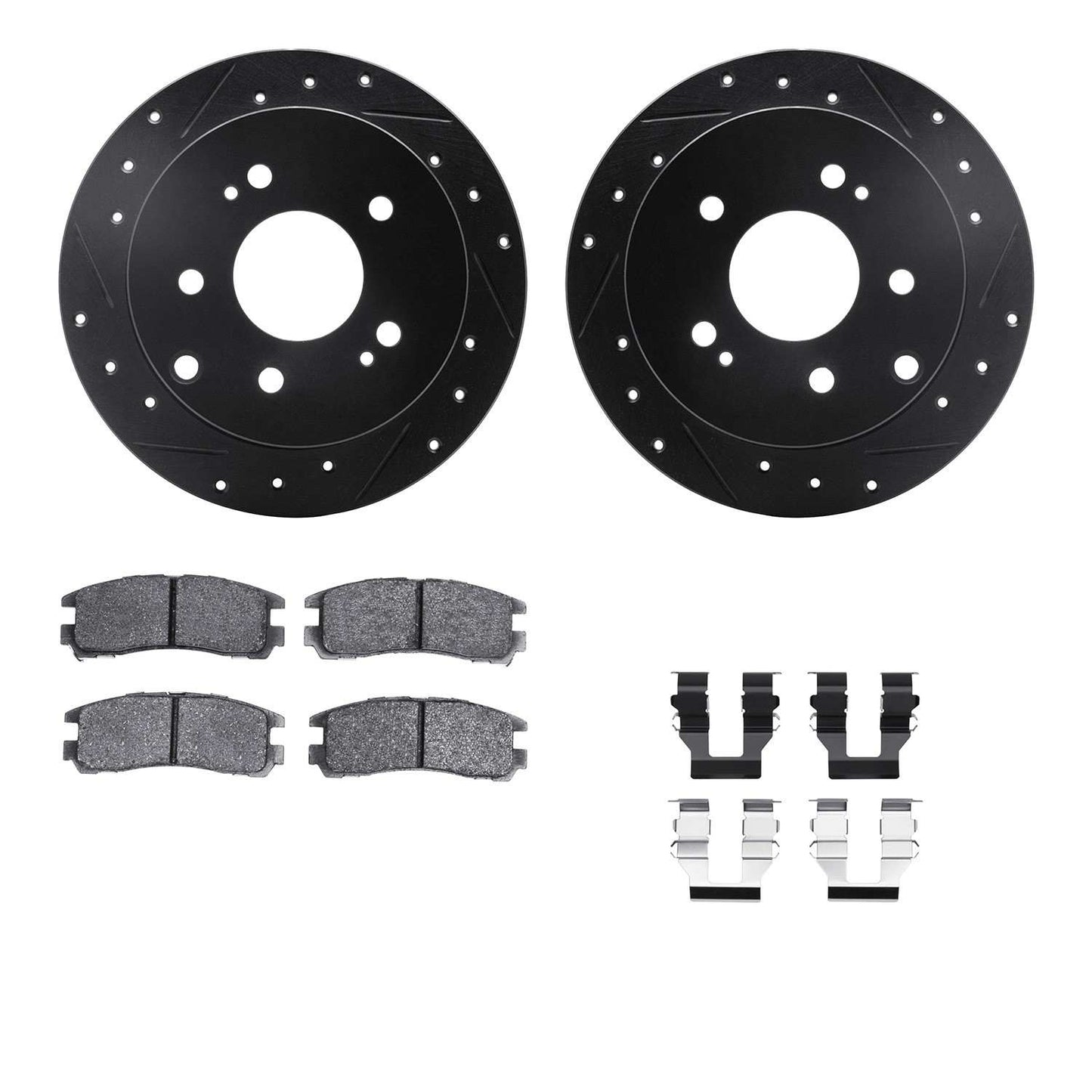 Dynamic Friction Company Disc Brake Kit 8512-72064