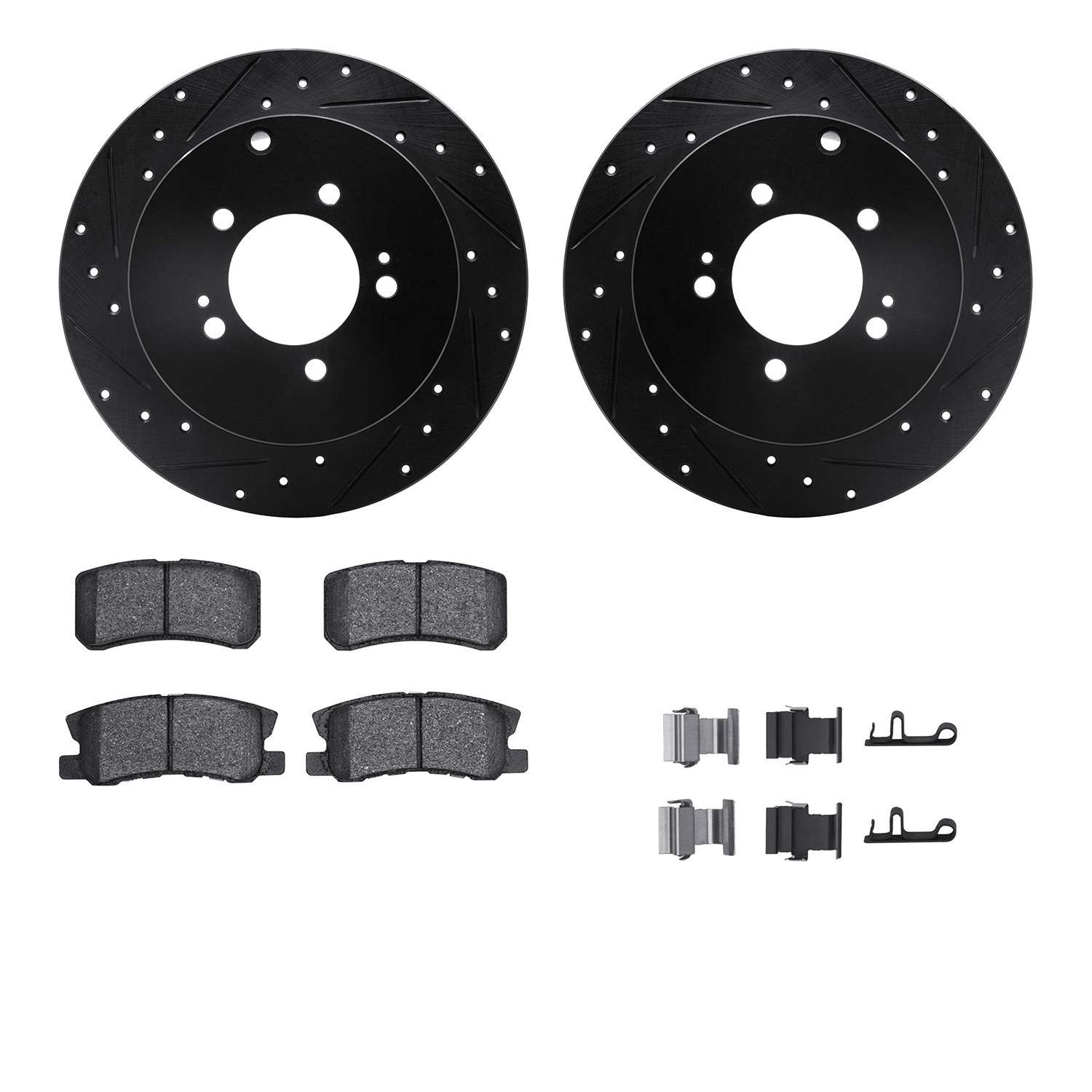 Dynamic Friction Company Disc Brake Kit 8512-72075