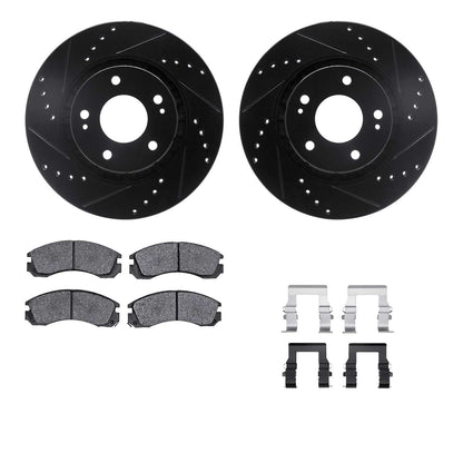 Dynamic Friction Company Disc Brake Kit 8512-72076