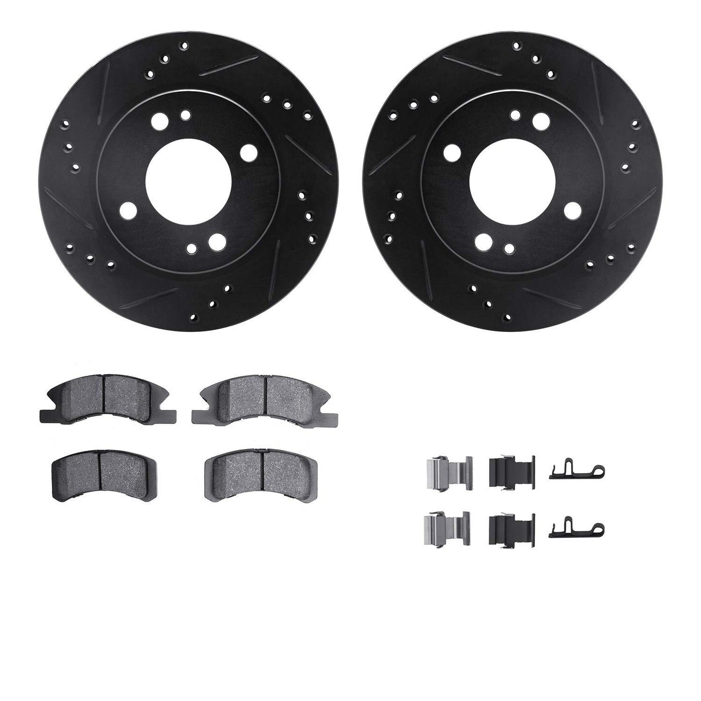 Dynamic Friction Company Disc Brake Kit 8512-72078