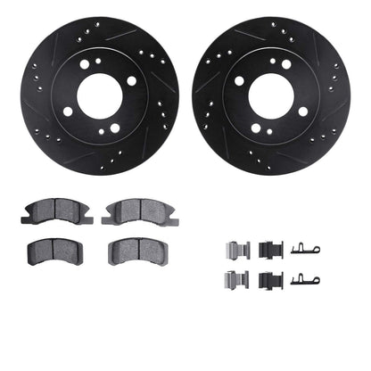Dynamic Friction Company Disc Brake Kit 8512-72078