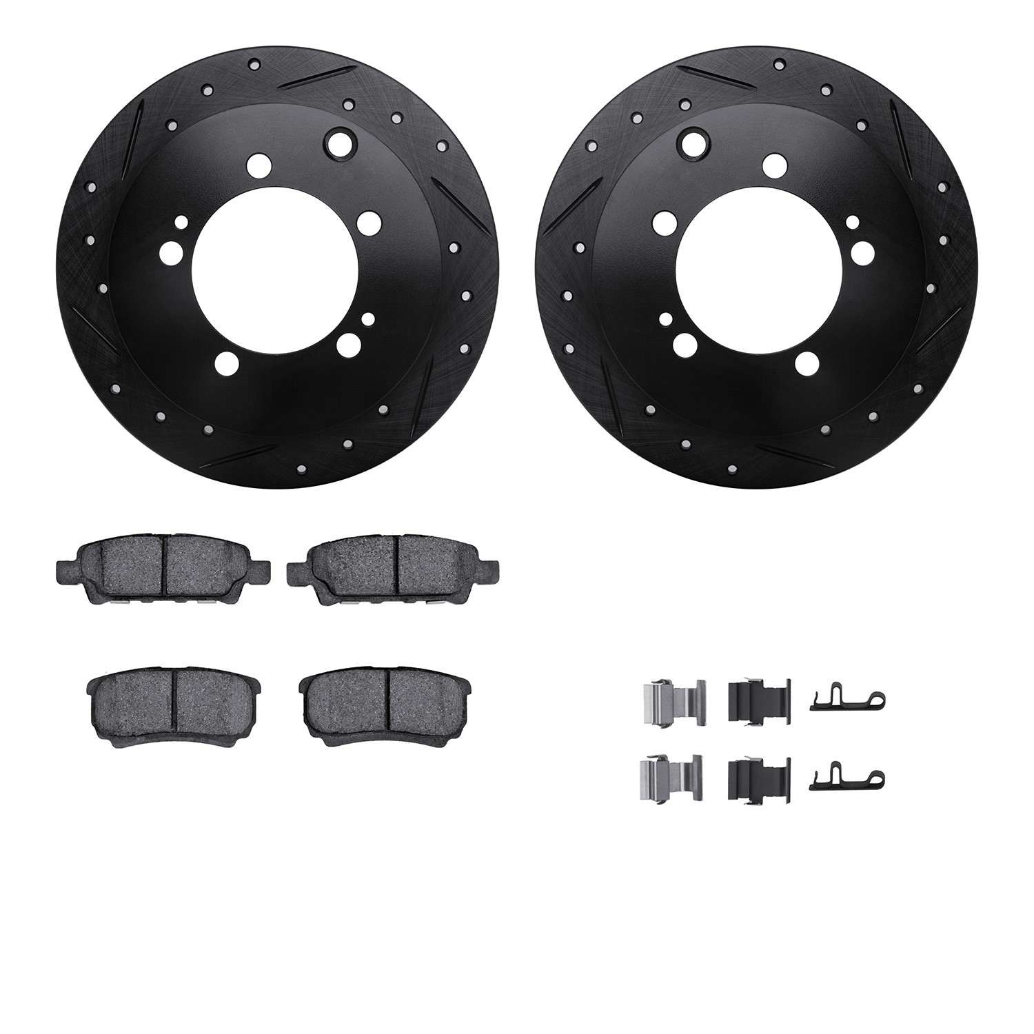 Dynamic Friction Company Disc Brake Kit 8512-72084