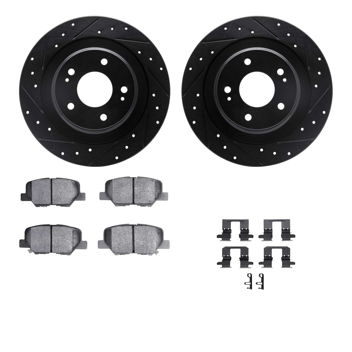 Dynamic Friction Company Disc Brake Kit 8512-72087