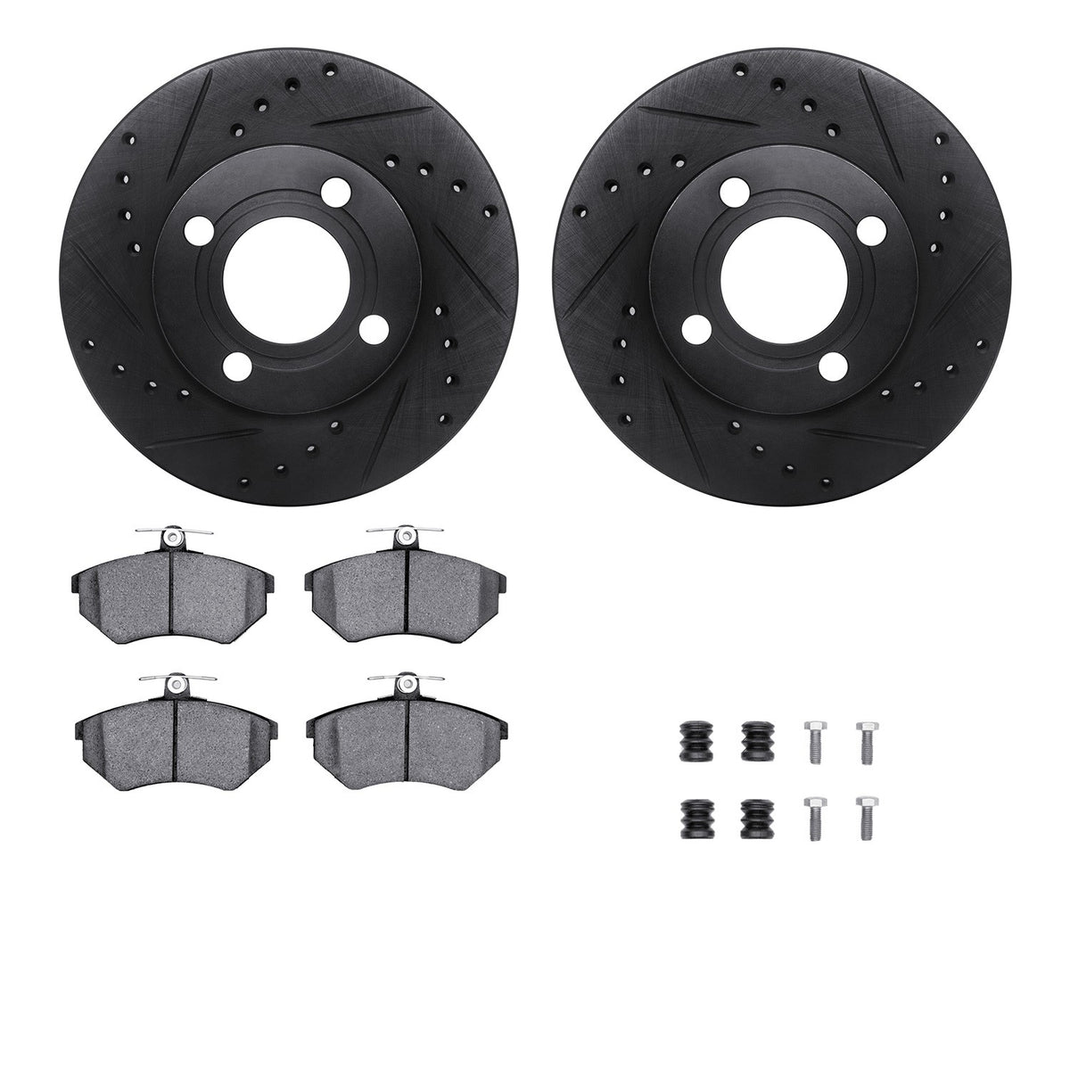 Dynamic Friction Company Disc Brake Kit 8512-73008
