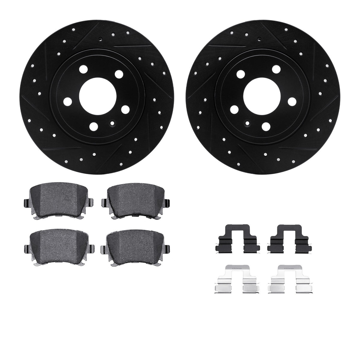 Dynamic Friction Company Disc Brake Kit 8512-73043