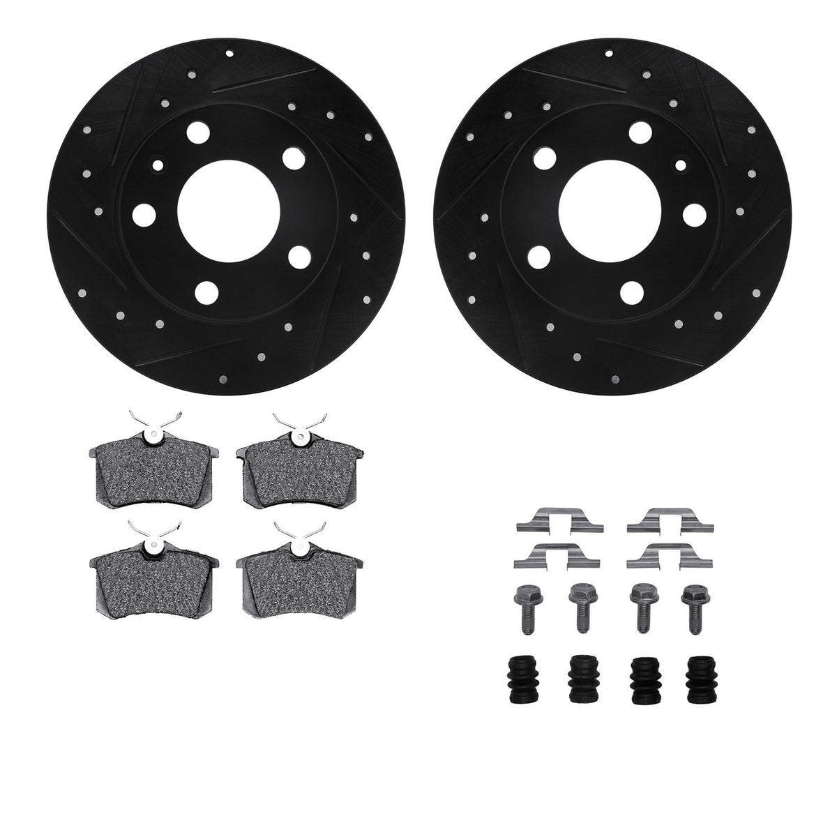 Dynamic Friction Company Disc Brake Kit 8512-73053