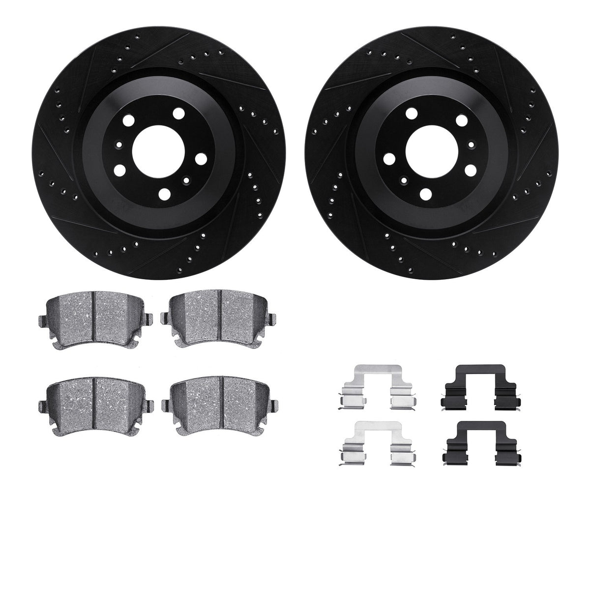 Dynamic Friction Company Disc Brake Kit 8512-73058