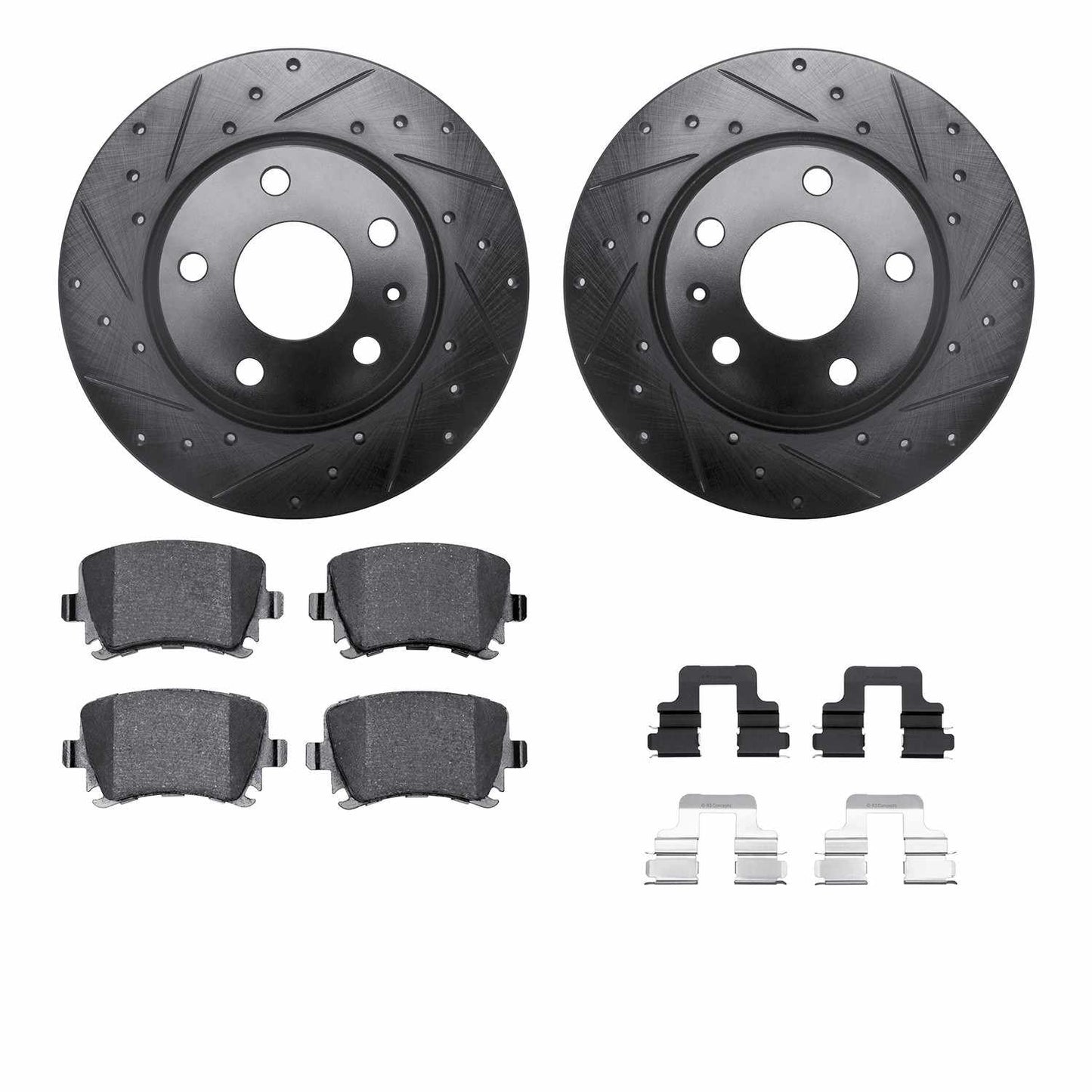 Dynamic Friction Company Disc Brake Kit 8512-73061