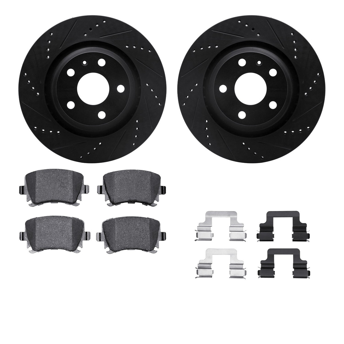 Dynamic Friction Company Disc Brake Kit 8512-73070