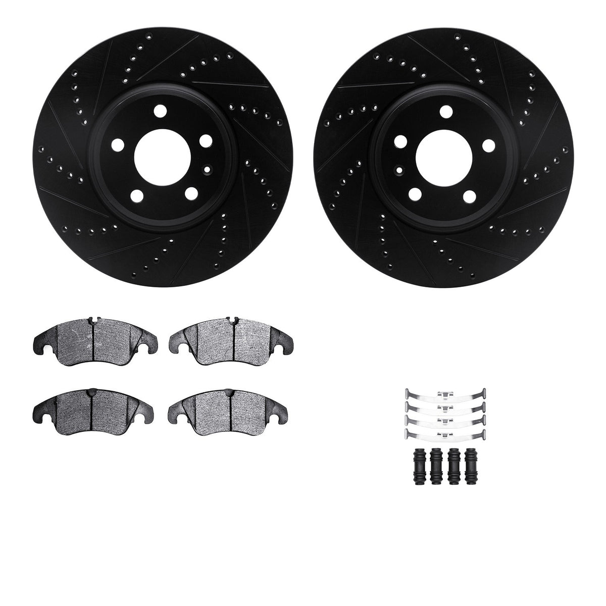 Dynamic Friction Company Disc Brake Kit 8512-73072