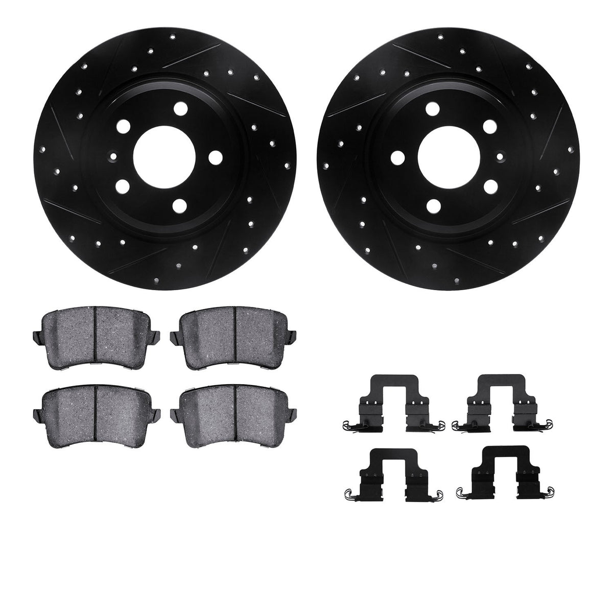 Dynamic Friction Company Disc Brake Kit 8512-73075