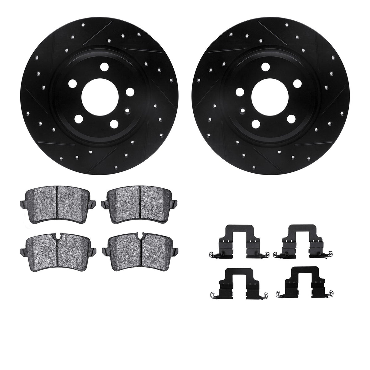 Dynamic Friction Company Disc Brake Kit 8512-73076