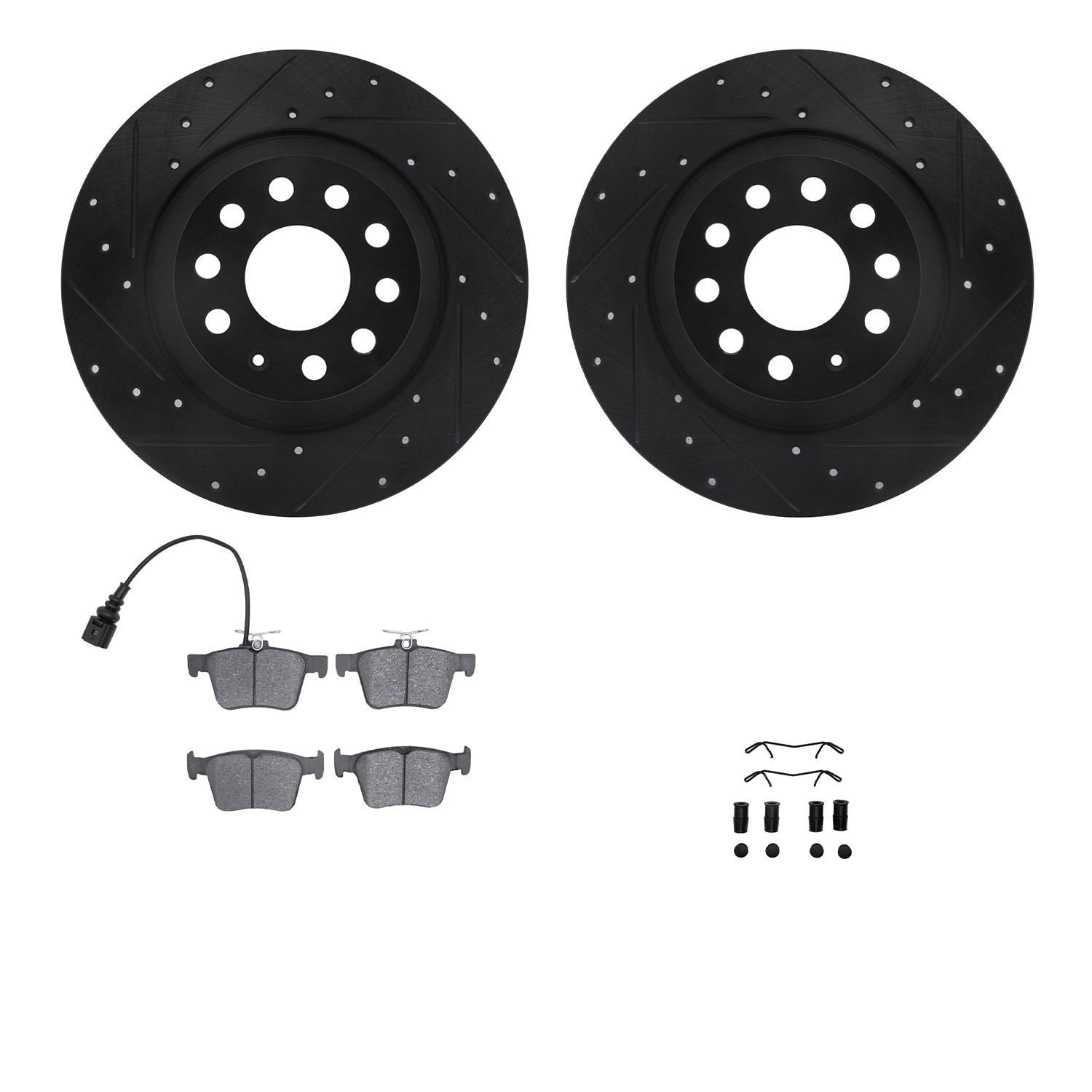 Dynamic Friction Company Disc Brake Kit 8512-73080