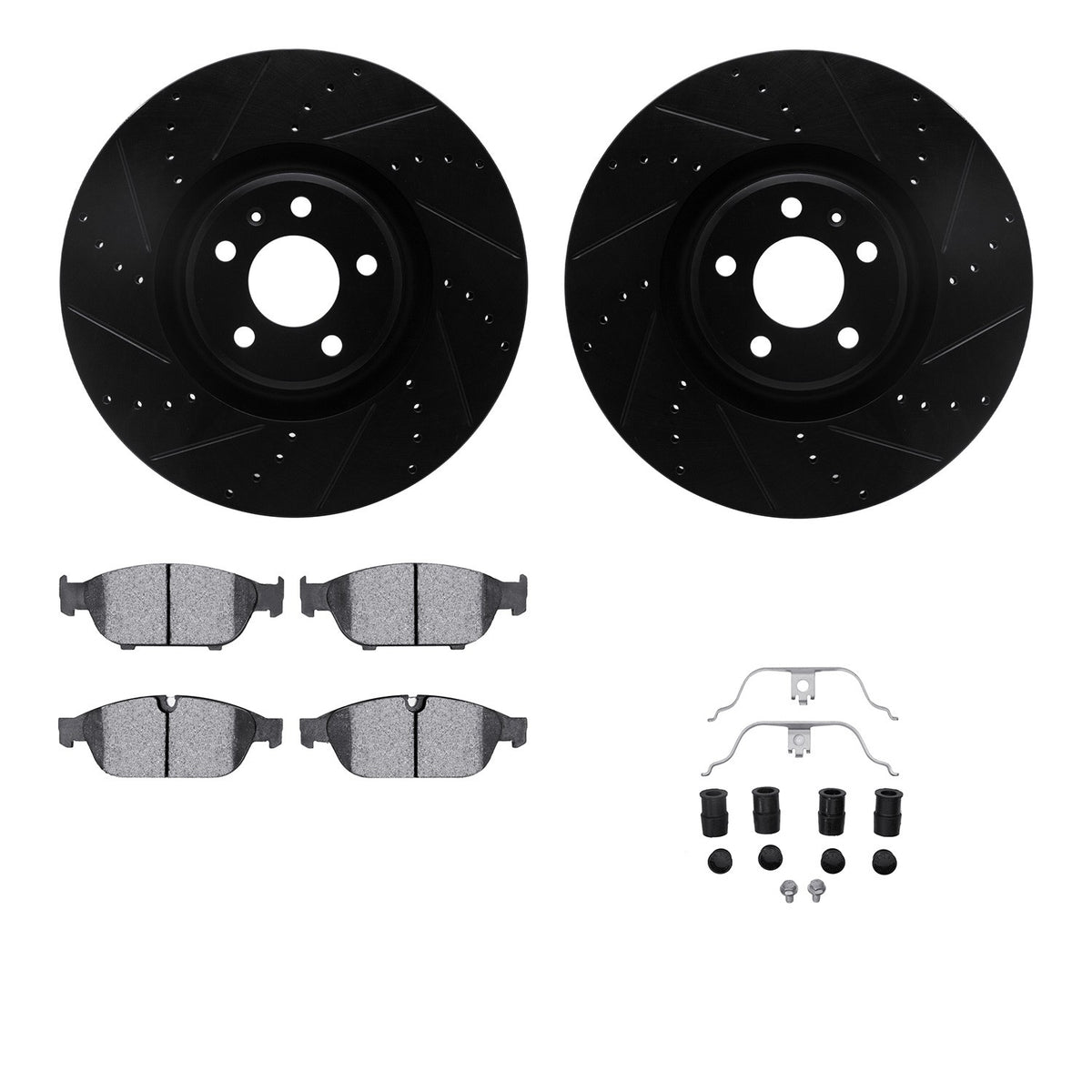 Dynamic Friction Company Disc Brake Kit 8512-73082