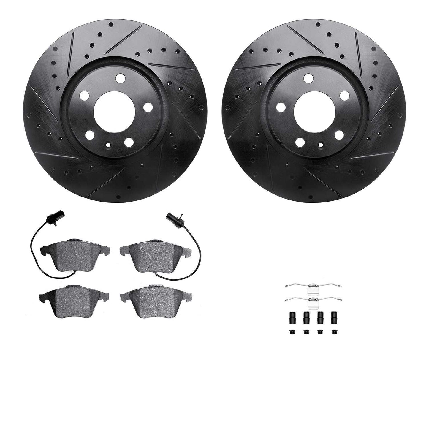 Dynamic Friction Company Disc Brake Kit 8512-73298