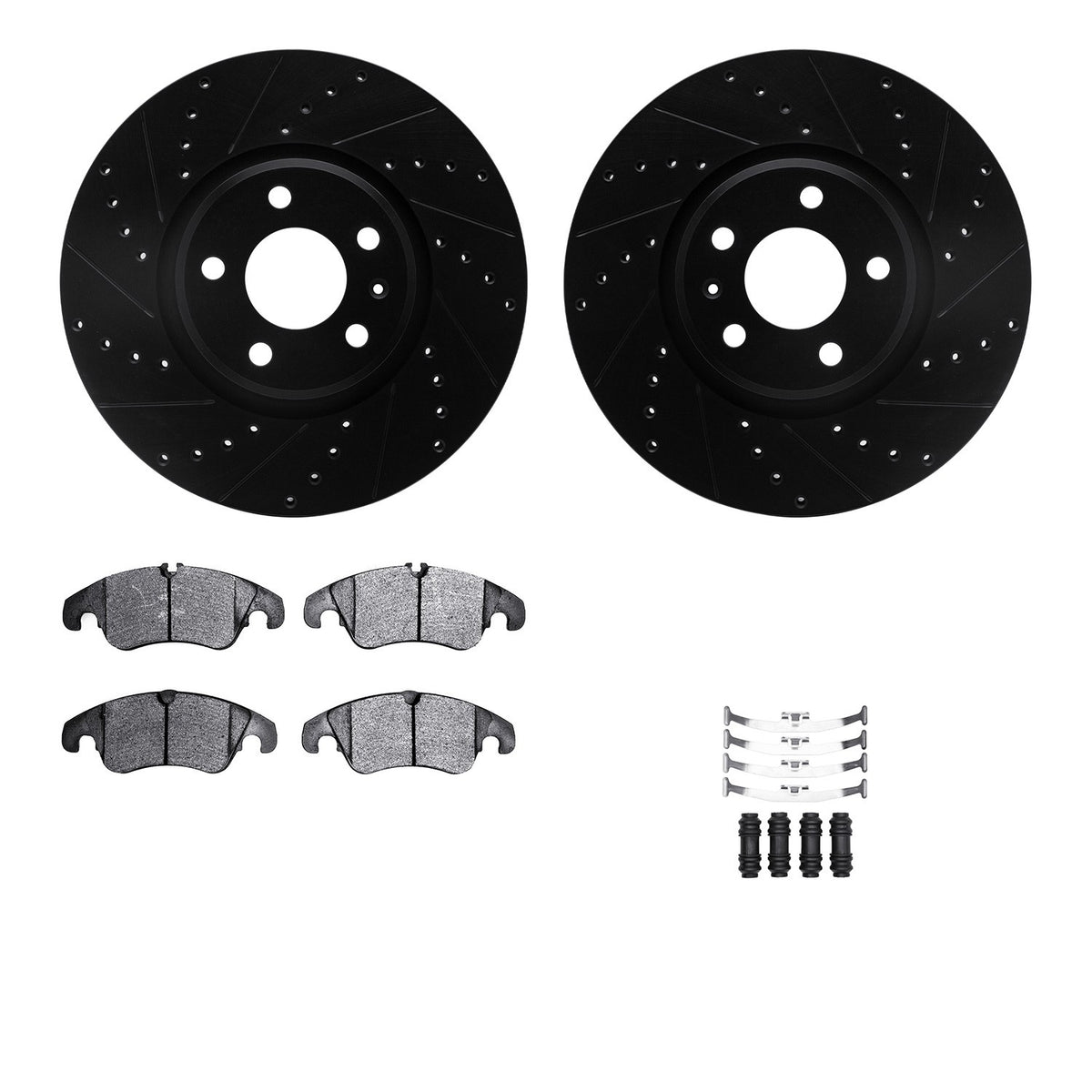Dynamic Friction Company Disc Brake Kit 8512-73374