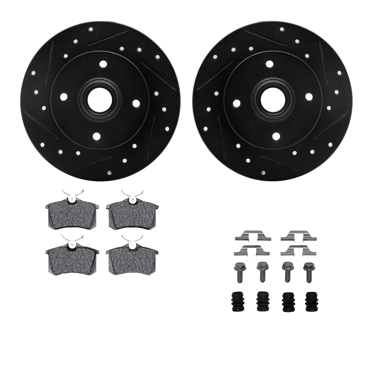 Dynamic Friction Company Disc Brake Kit 8512-74004