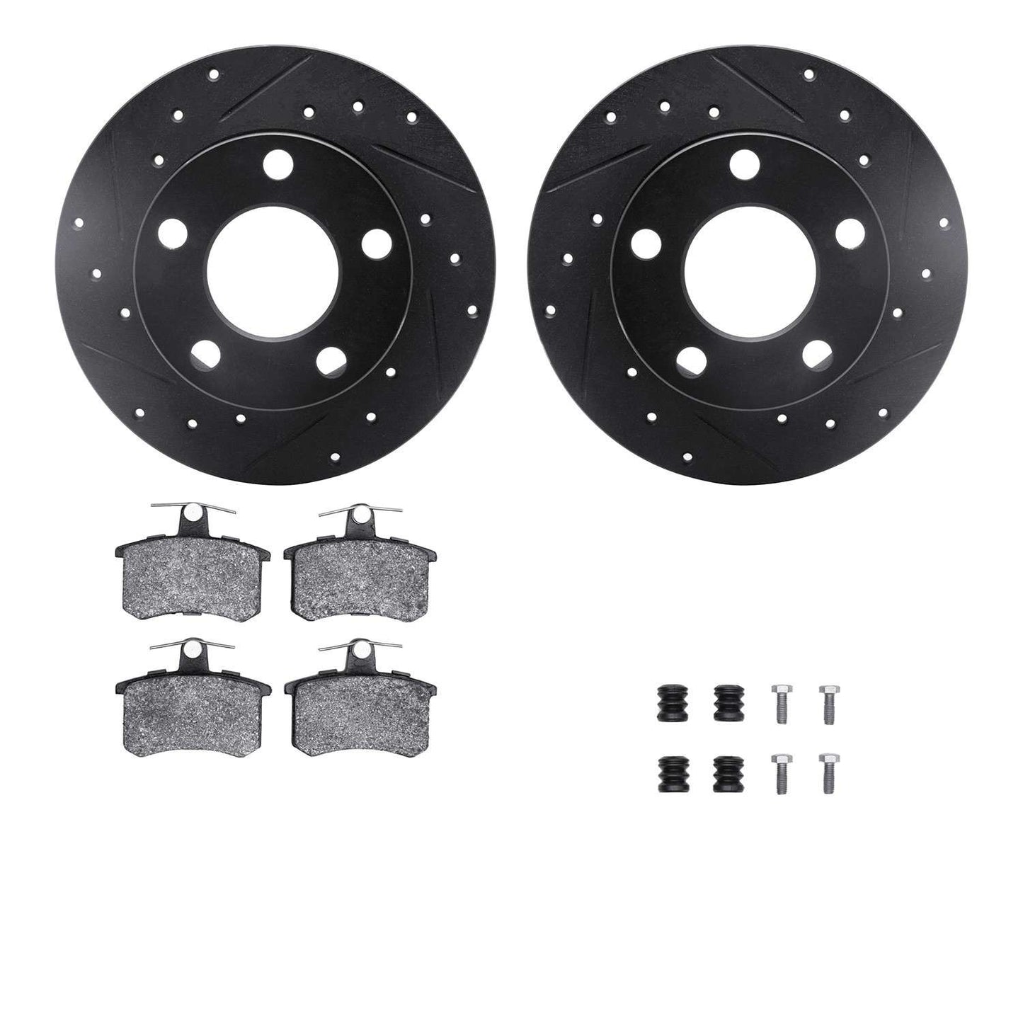 Dynamic Friction Company Disc Brake Kit 8512-74016