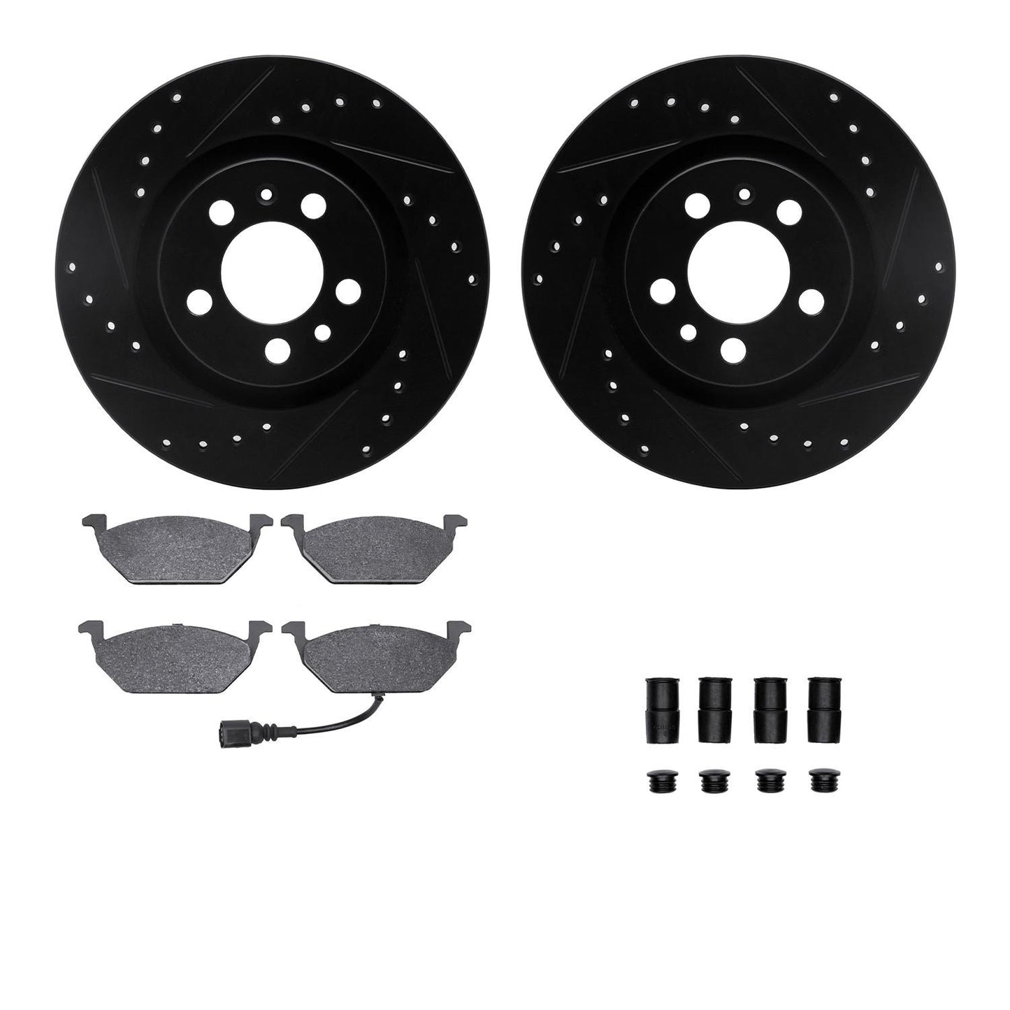 Dynamic Friction Company Disc Brake Kit 8512-74028