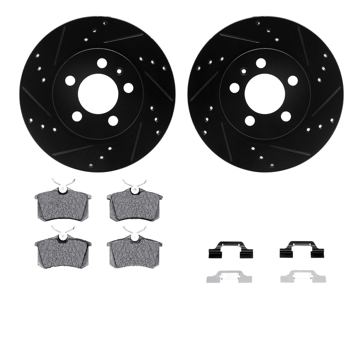 Dynamic Friction Company Disc Brake Kit 8512-74048