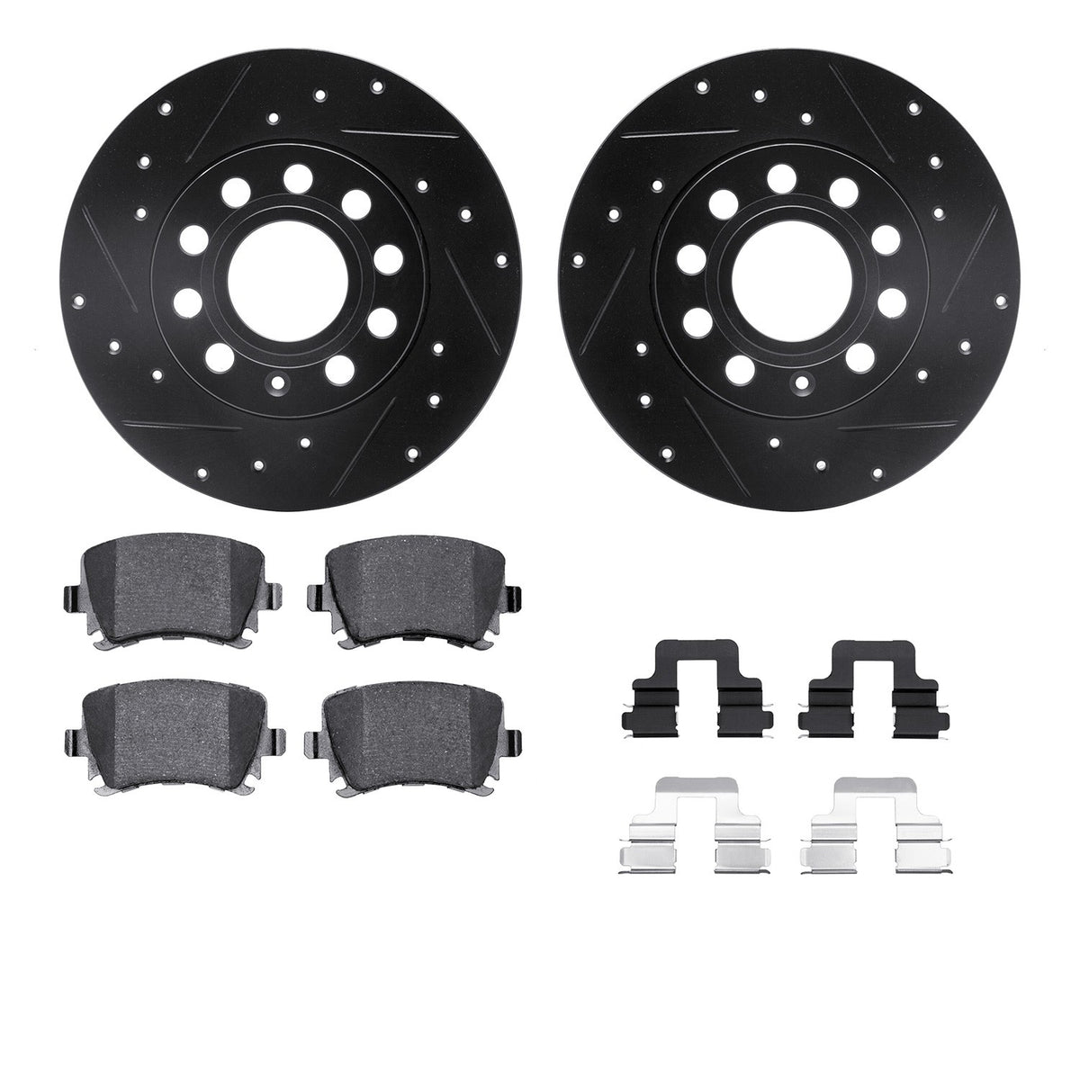 Dynamic Friction Company Disc Brake Kit 8512-74053